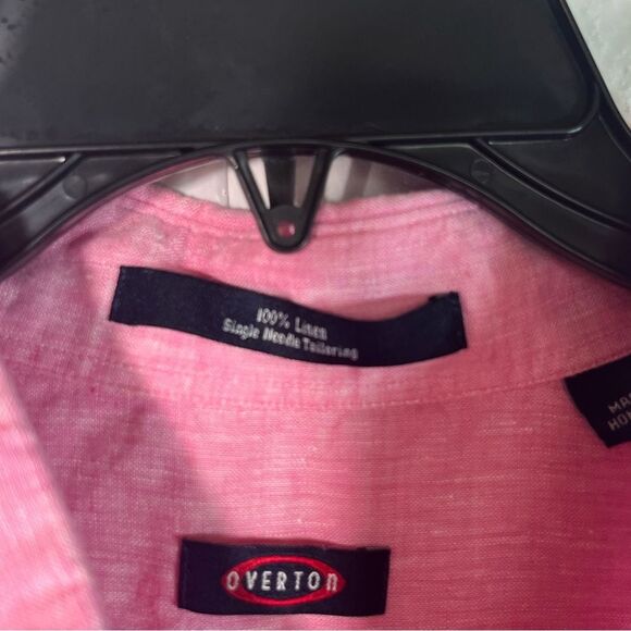 Overton 100% linen button down - Picture 6 of 8